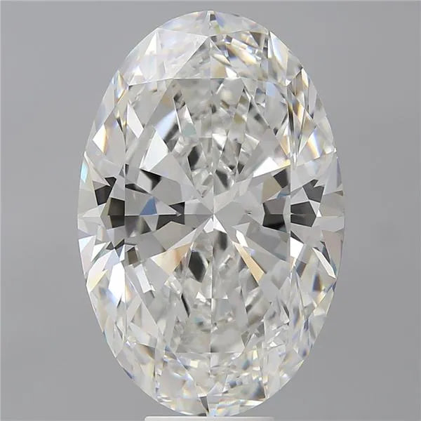 11.00ct Oval Lab Grown Diamond (Colour E, Clarity VVS2, IGI Certified)