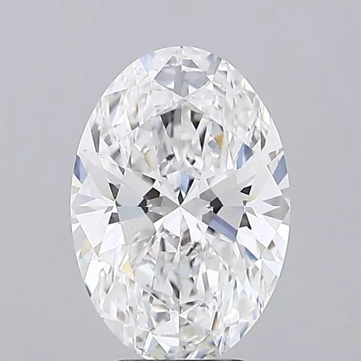 3.57ct Oval Lab Grown Diamond (Colour E, Clarity VS1, IGI Certified)