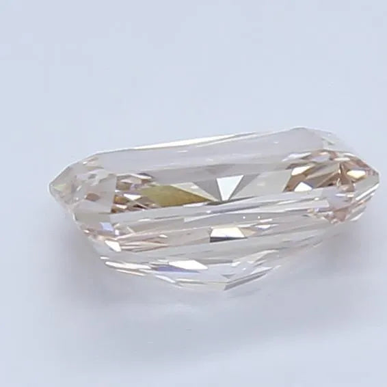 1.36ct Radiant Lab Grown Diamond (Colour Fancy Brown Pink, Clarity VVS2, IGI Certified)