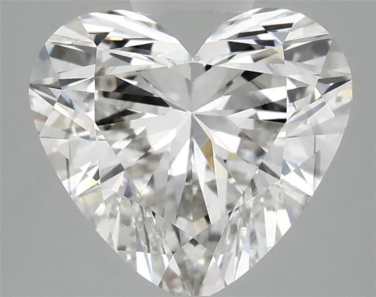 3.10ct Heart Lab Grown Diamond (Colour G, Clarity SI1, IGI Certified)
