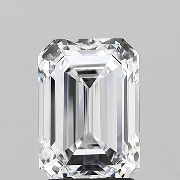 3.00ct Emerald Lab Grown Diamond (Colour D, Clarity IF, IGI Certified)