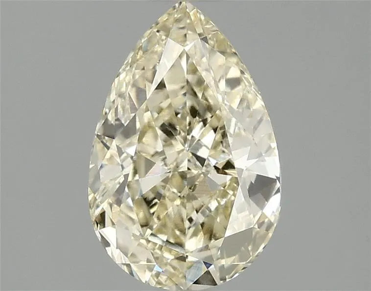 1.58ct Pear Lab Grown Diamond (Colour Fancy Yellow, Clarity VVS2, IGI Certified)