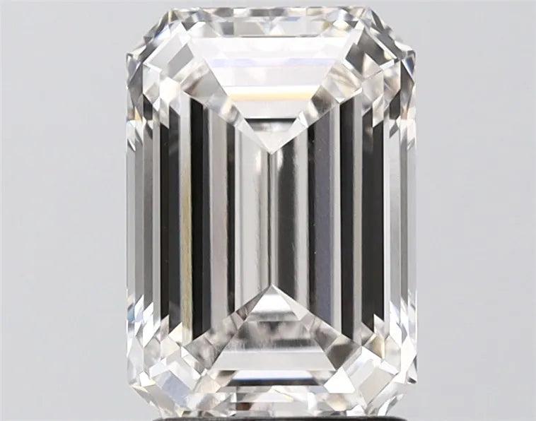 2.57ct Emerald Lab Grown Diamond (Colour G, Clarity VVS2, IGI Certified)