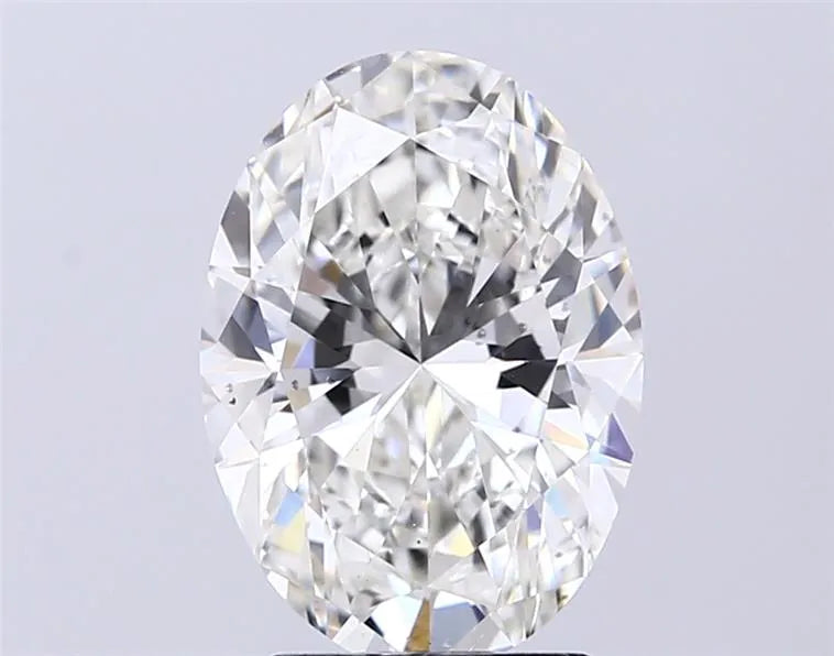 3.01ct Oval Lab Grown Diamond (Colour G, Clarity SI1, IGI Certified)
