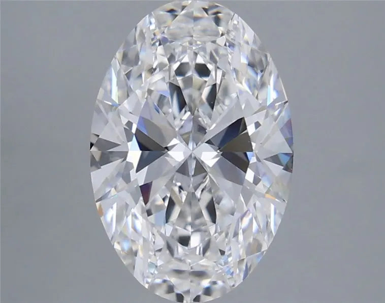 3.00ct Oval Lab Grown Diamond (Colour D, Clarity VVS1, GIA Certified)
