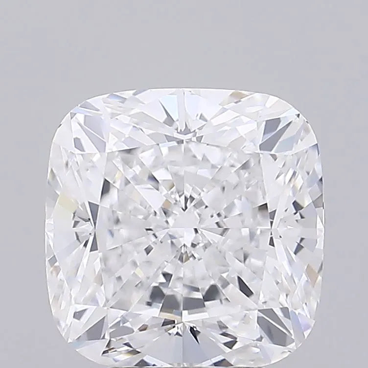 4.23ct Cushion modified Lab Grown Diamond (Colour D, Clarity VVS2, IGI Certified)