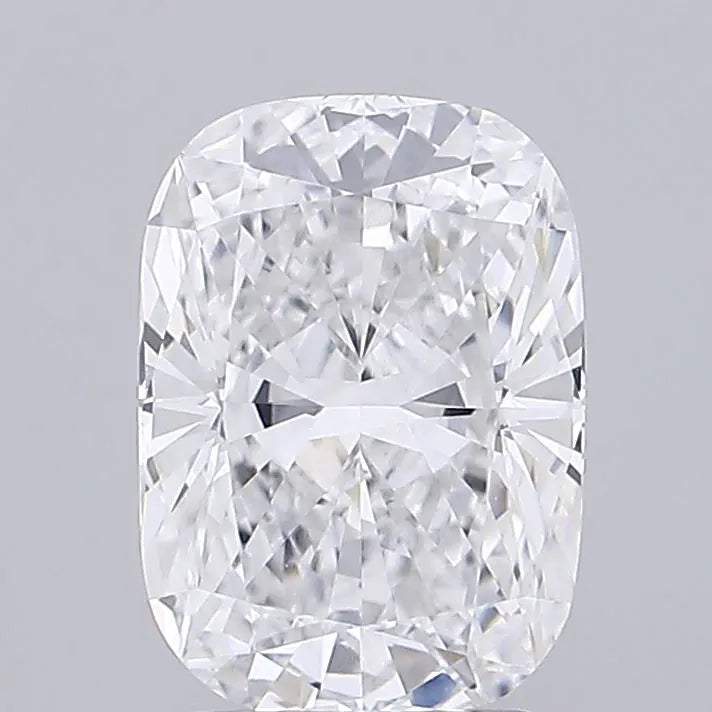 2.63ct Cushion modified Lab Grown Diamond (Colour D, Clarity VVS2, IGI Certified)