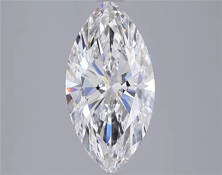 3.00ct Marquise Lab Grown Diamond (Colour D, Clarity VVS2, IGI Certified)