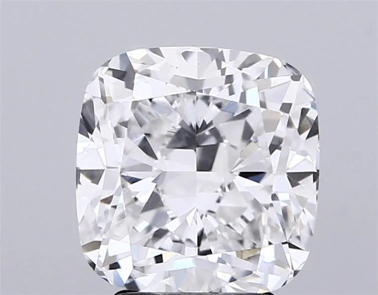 3.51ct Cushion modified Lab Grown Diamond (Colour D, Clarity VVS2, IGI Certified)