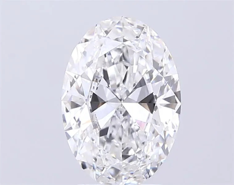 3.00ct Oval Lab Grown Diamond (Colour E, Clarity VVS2, IGI Certified)