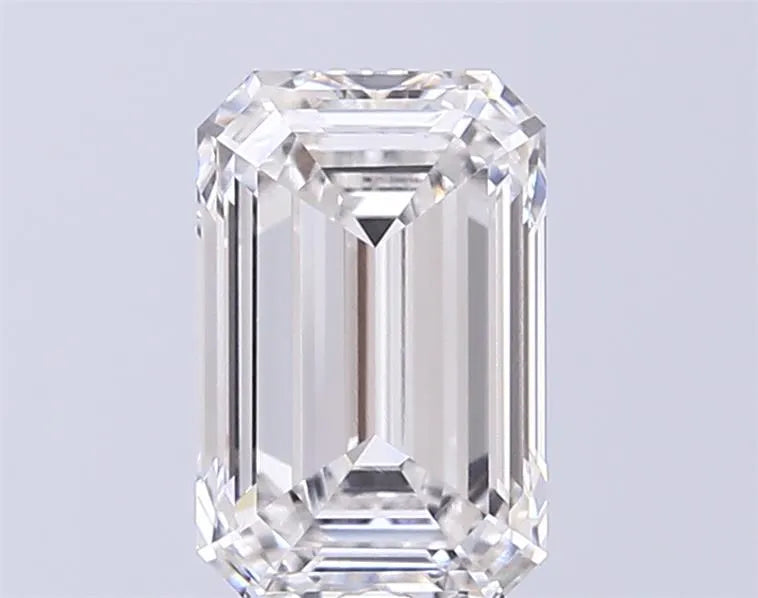 3.06ct Emerald Lab Grown Diamond (Colour E, Clarity VVS1, IGI Certified)