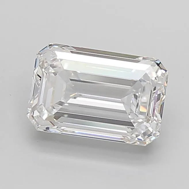 4.00ct Emerald Lab Grown Diamond (Colour D, Clarity VVS2, IGI Certified)