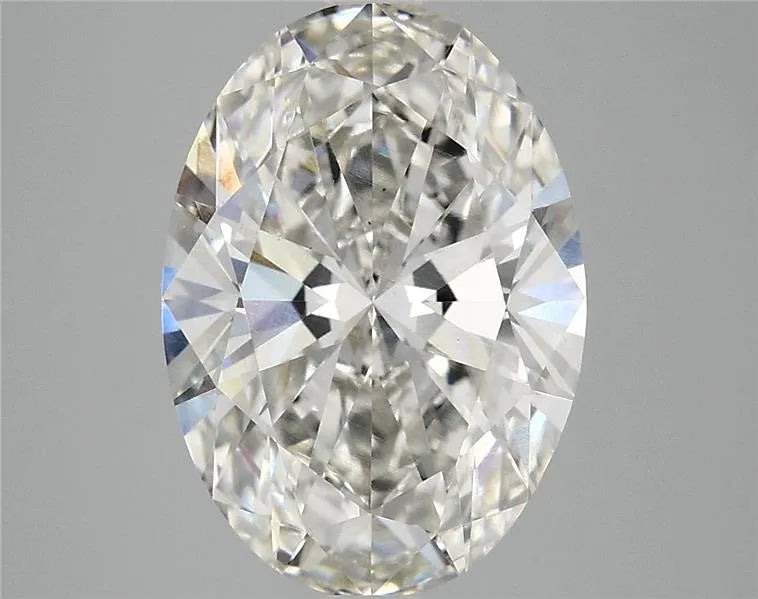 3.91ct Oval Lab Grown Diamond (Colour G, Clarity VS1, IGI Certified)