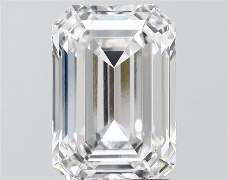 2.32ct Emerald Lab Grown Diamond (Colour D, Clarity VVS2, IGI Certified)