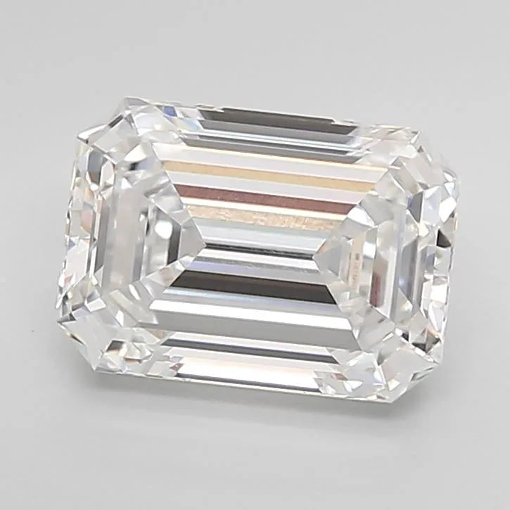 4.01ct Emerald Lab Grown Diamond (Colour F, Clarity VVS2, IGI Certified)