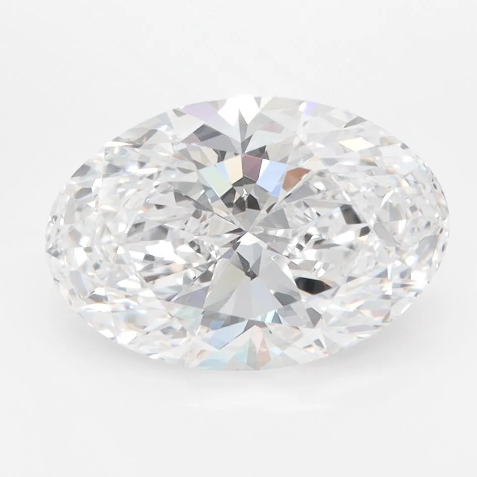 2.49ct Oval Lab Grown Diamond (Colour D, Clarity VVS1, IGI Certified)
