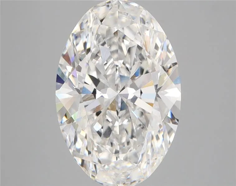 3.52ct Oval Lab Grown Diamond (Colour D, Clarity VVS2, IGI Certified)
