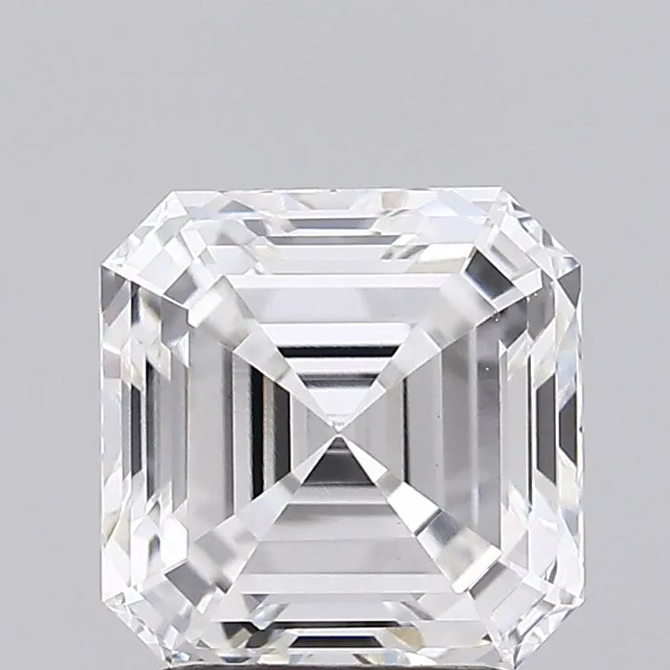 2.17ct Square emerald Lab Grown Diamond (Colour G, Clarity VVS2, IGI Certified)