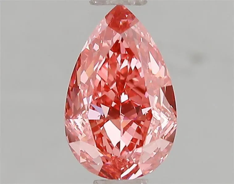 1.09ct Pear Lab Grown Diamond (Colour Fancy Vivid Pink, Clarity VS2, IGI Certified)