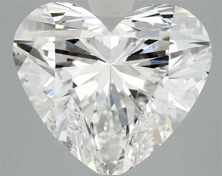 4.10ct Heart Lab Grown Diamond (Colour E, Clarity VVS2, IGI Certified)