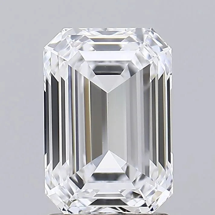 2.23ct Emerald Lab Grown Diamond (Colour D, Clarity IF, IGI Certified)