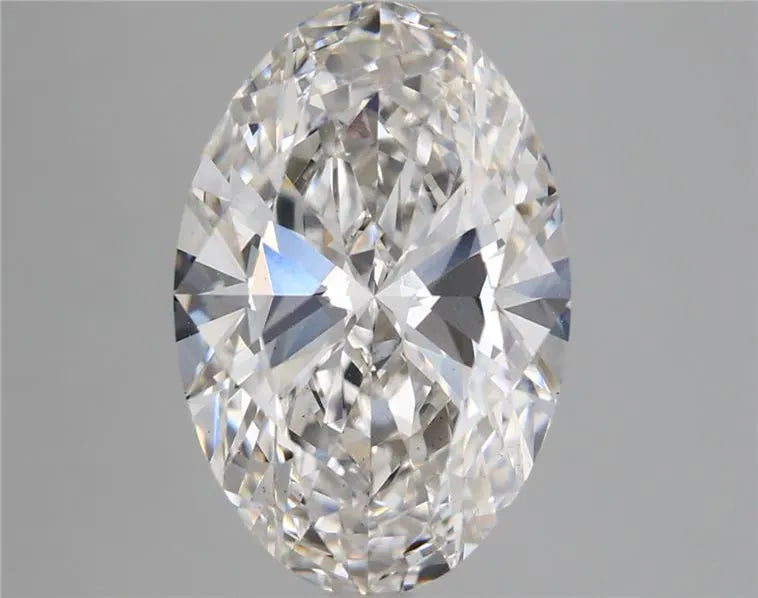 4.13ct Oval Lab Grown Diamond (Colour G, Clarity VS2, IGI Certified)