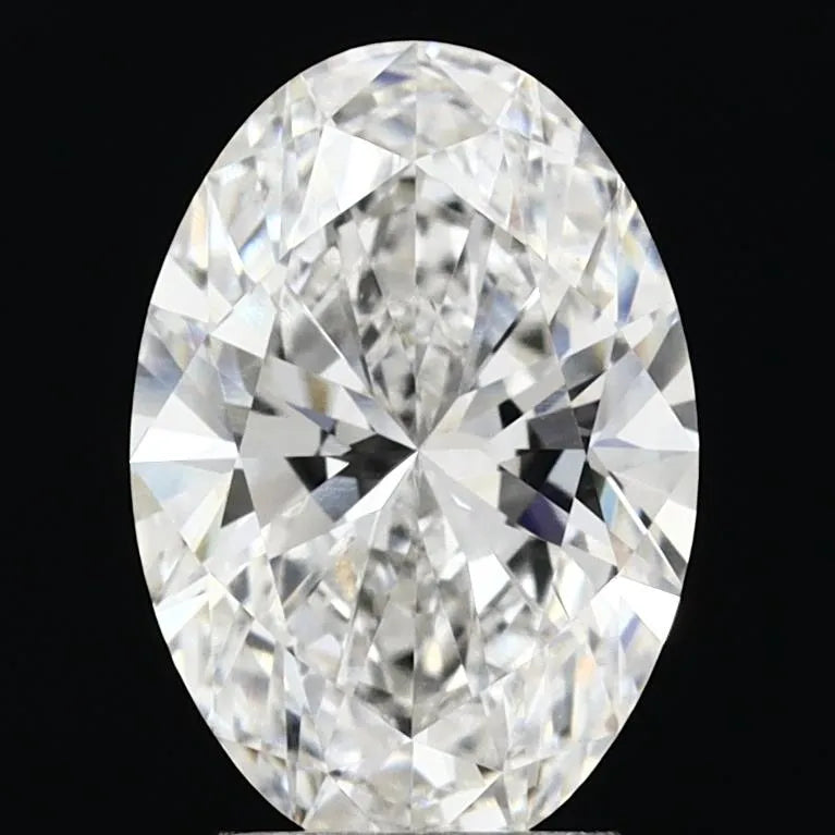 3.08ct Oval Lab Grown Diamond (Colour F, Clarity VVS2, IGI Certified)