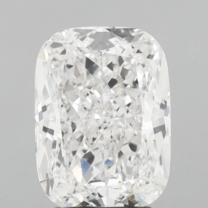 3.28ct Cushion modified Lab Grown Diamond (Colour D, Clarity VVS2, IGI Certified)