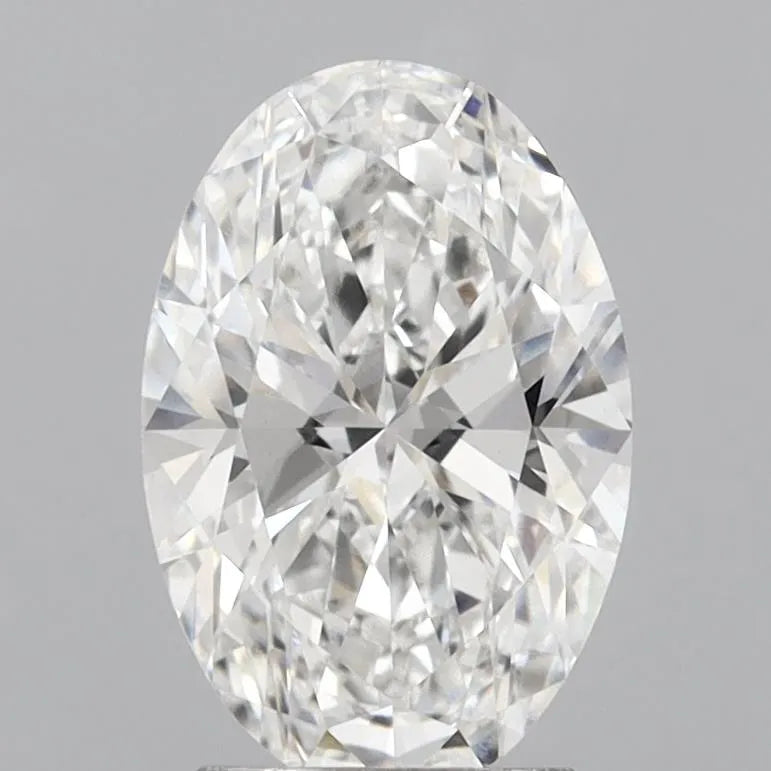 2.80ct Oval Lab Grown Diamond (Colour F, Clarity VVS2, IGI Certified)