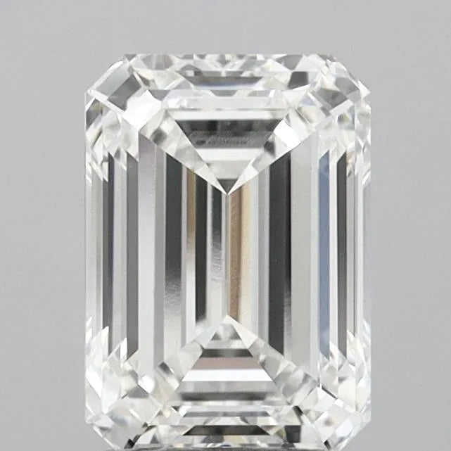2.00ct Emerald Lab Grown Diamond (Colour G, Clarity VVS2, IGI Certified)