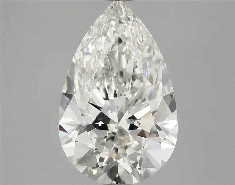 3.06ct Pear Lab Grown Diamond (Colour G, Clarity VS1, IGI Certified)